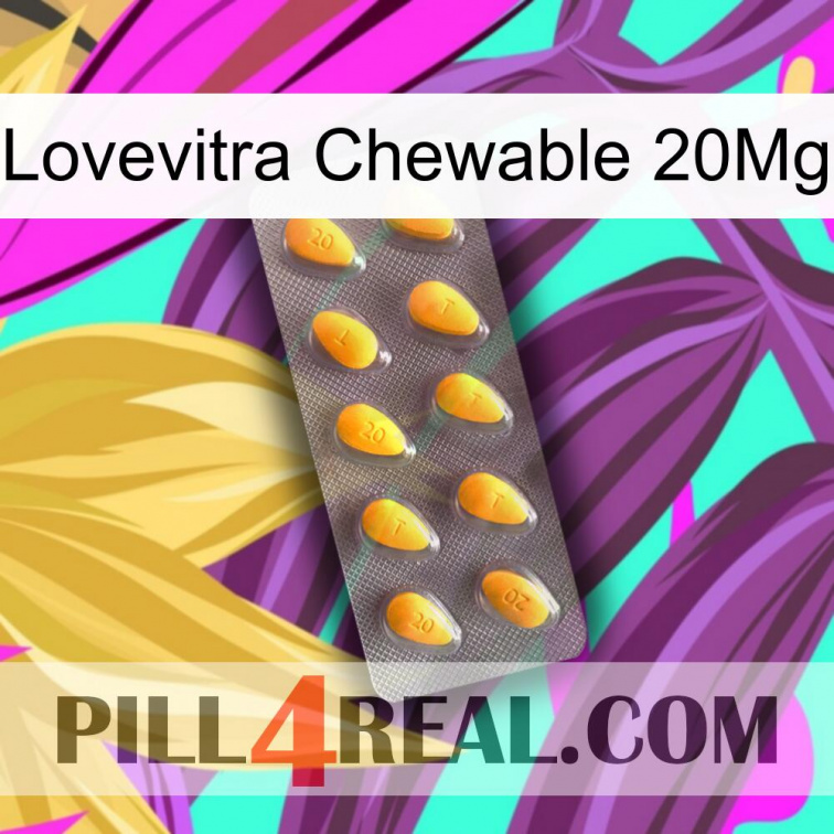 Lovevitra Chewable 20Mg cialis1